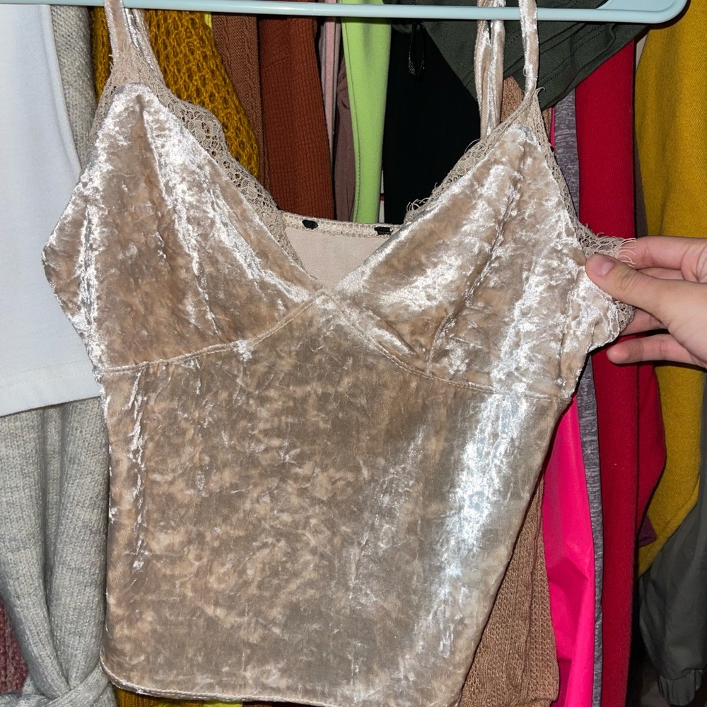 Brandy Melville Tank Cami Suede